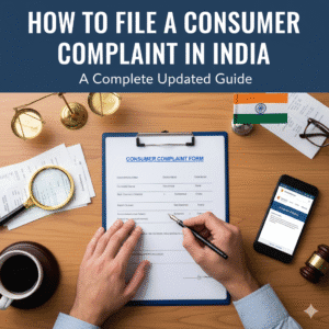 How to File a Consumer Complaint in India