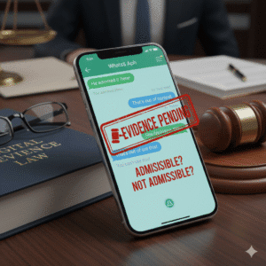 WhatsApp Chats as Evidence in Court