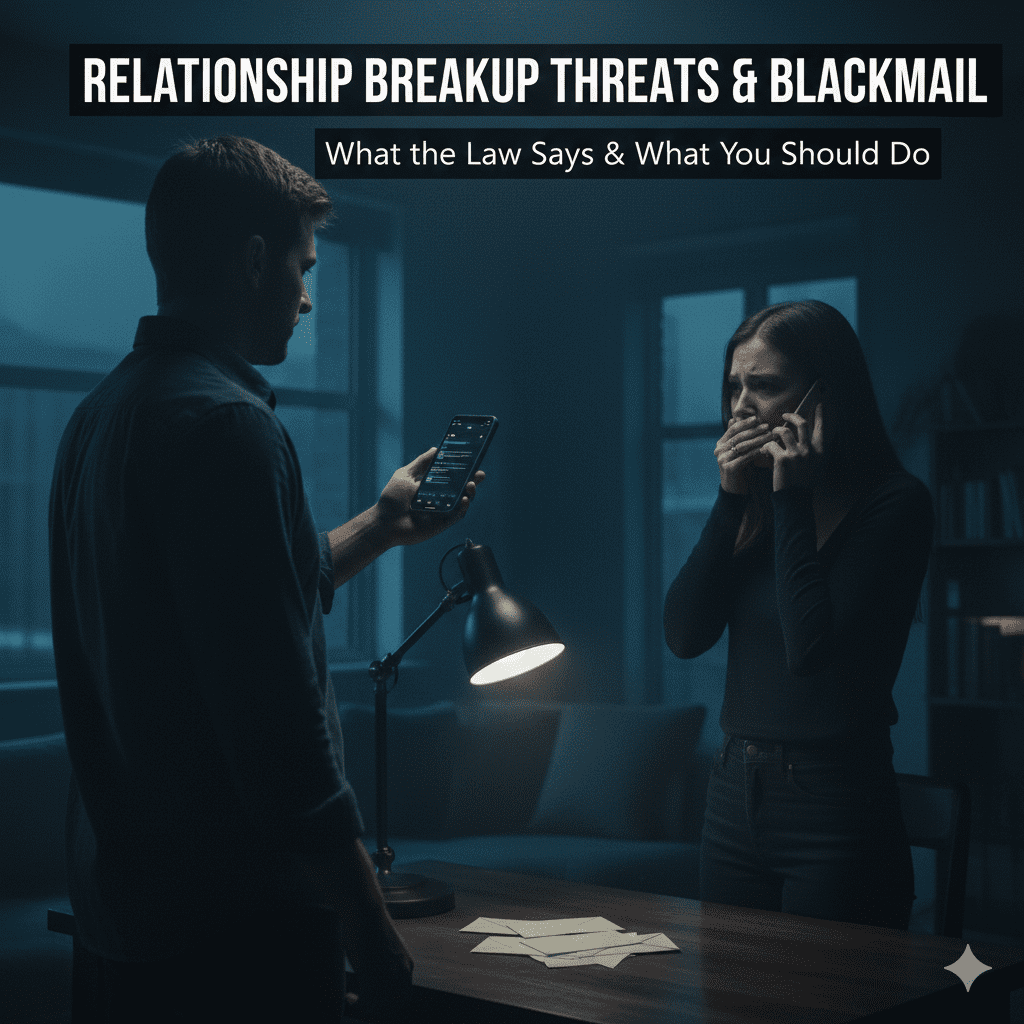 Relationship Breakup Threats and Blackmail