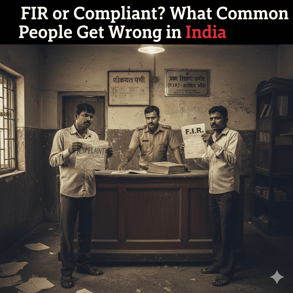 FIR or Complaint in India