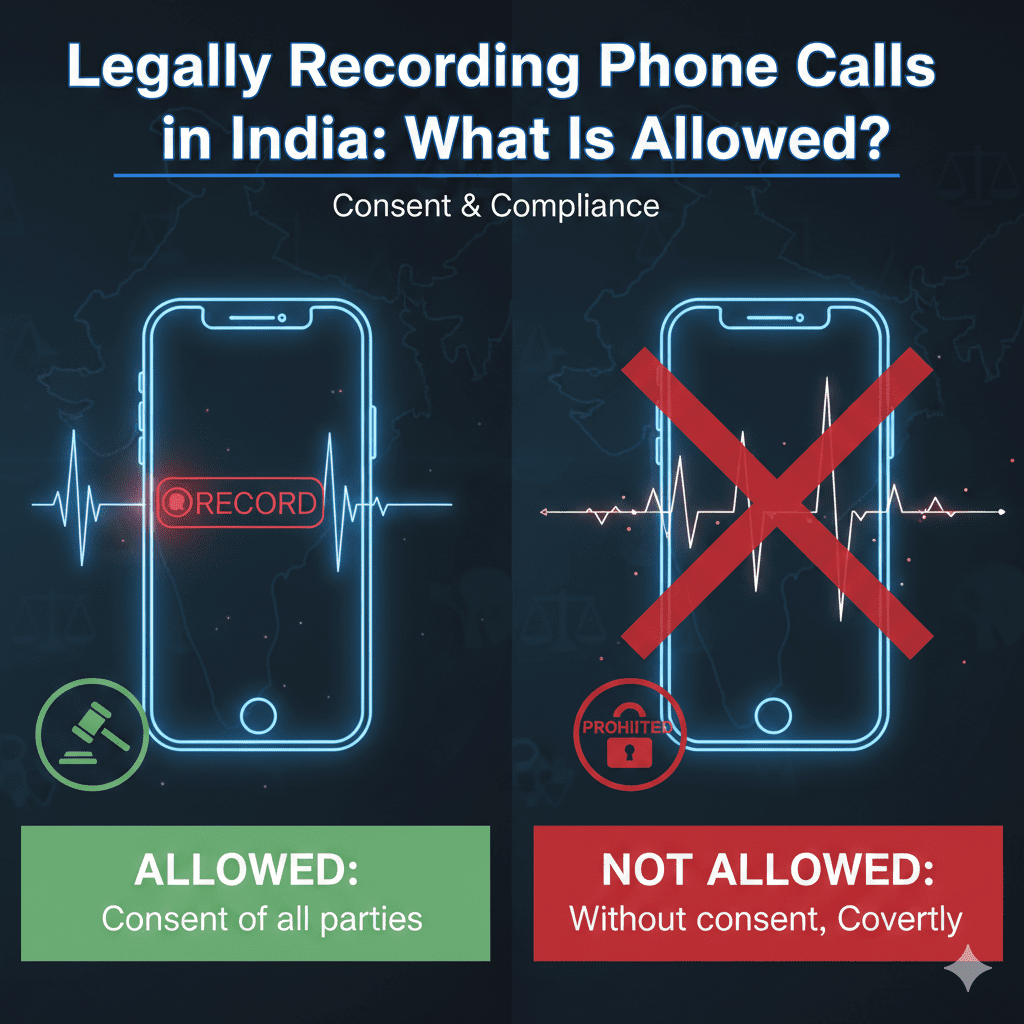 Legally Record a Phone Call in India